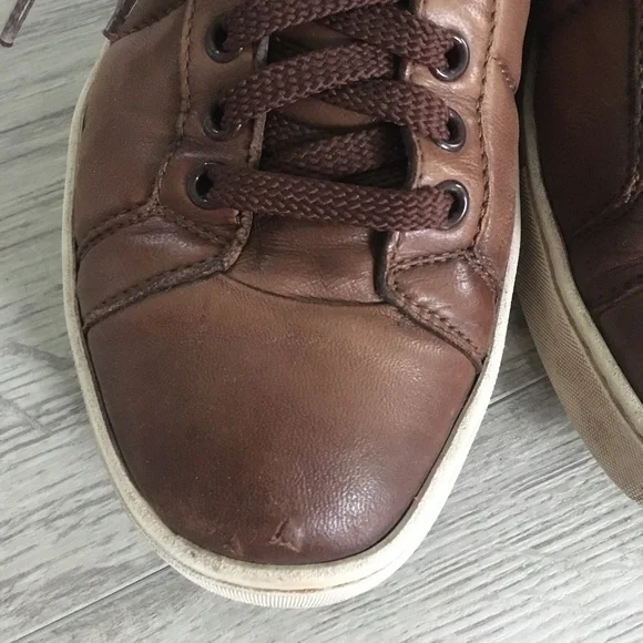 Santoni - Gloria collection  brown sneakers 6UK (7US) - Picture 5 of 7
